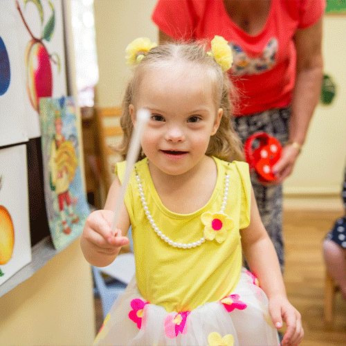 Young child with disability receiving continence assessment support in Sunshine Coast QLD